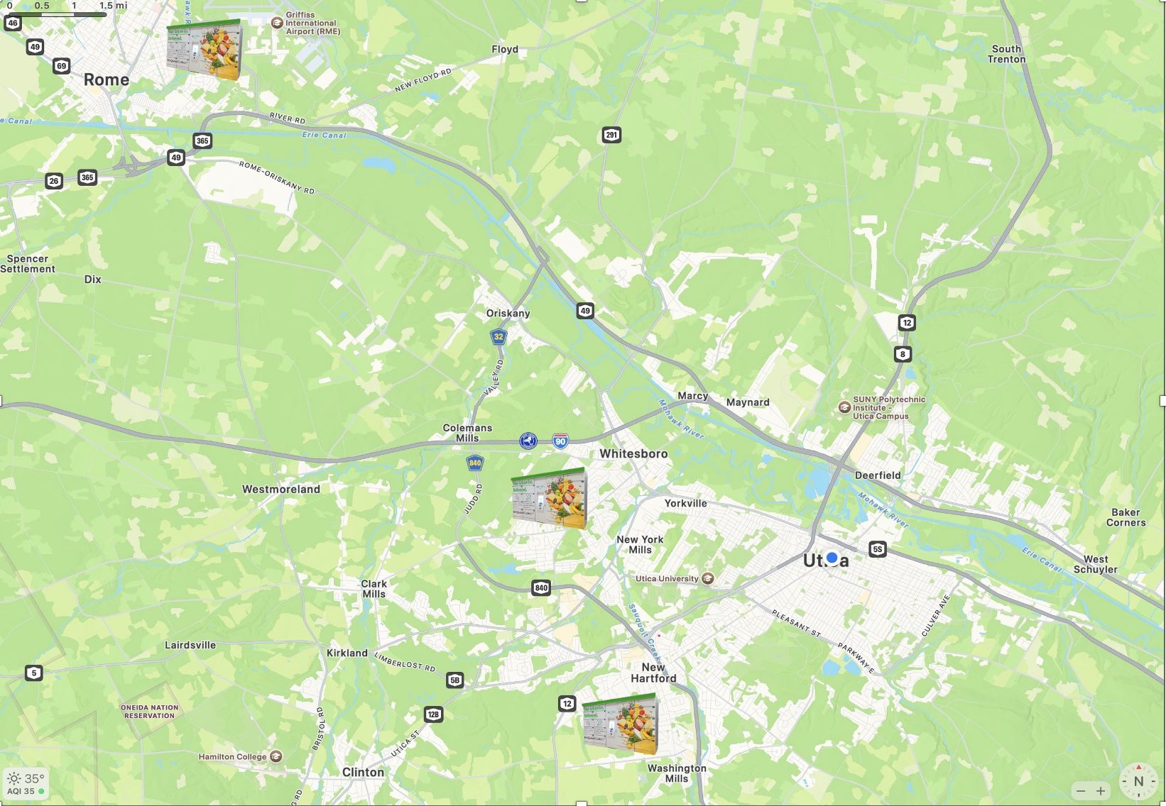 Mohawk Valley Map